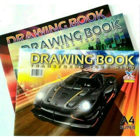 

1 PACK ( 10 BUKU ) Buku Gambar A4 Gelatik Kembar