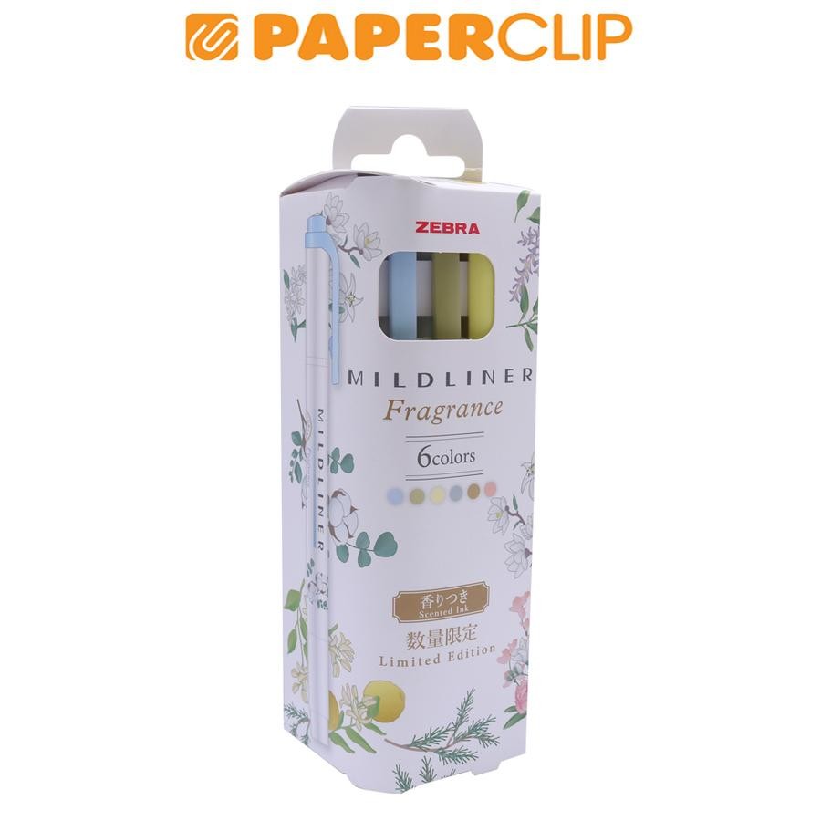 

HIGHLIGHTER ZEBRA MILDLINER FRAGRANCE SERIES SET 6