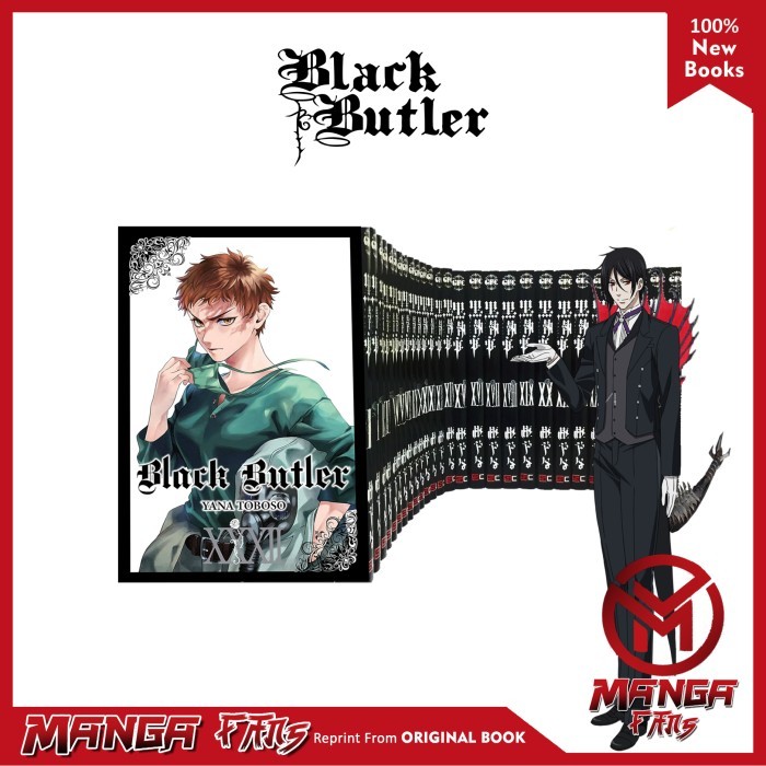 Komik manga Black Butler Vol. 1-32 (English)
