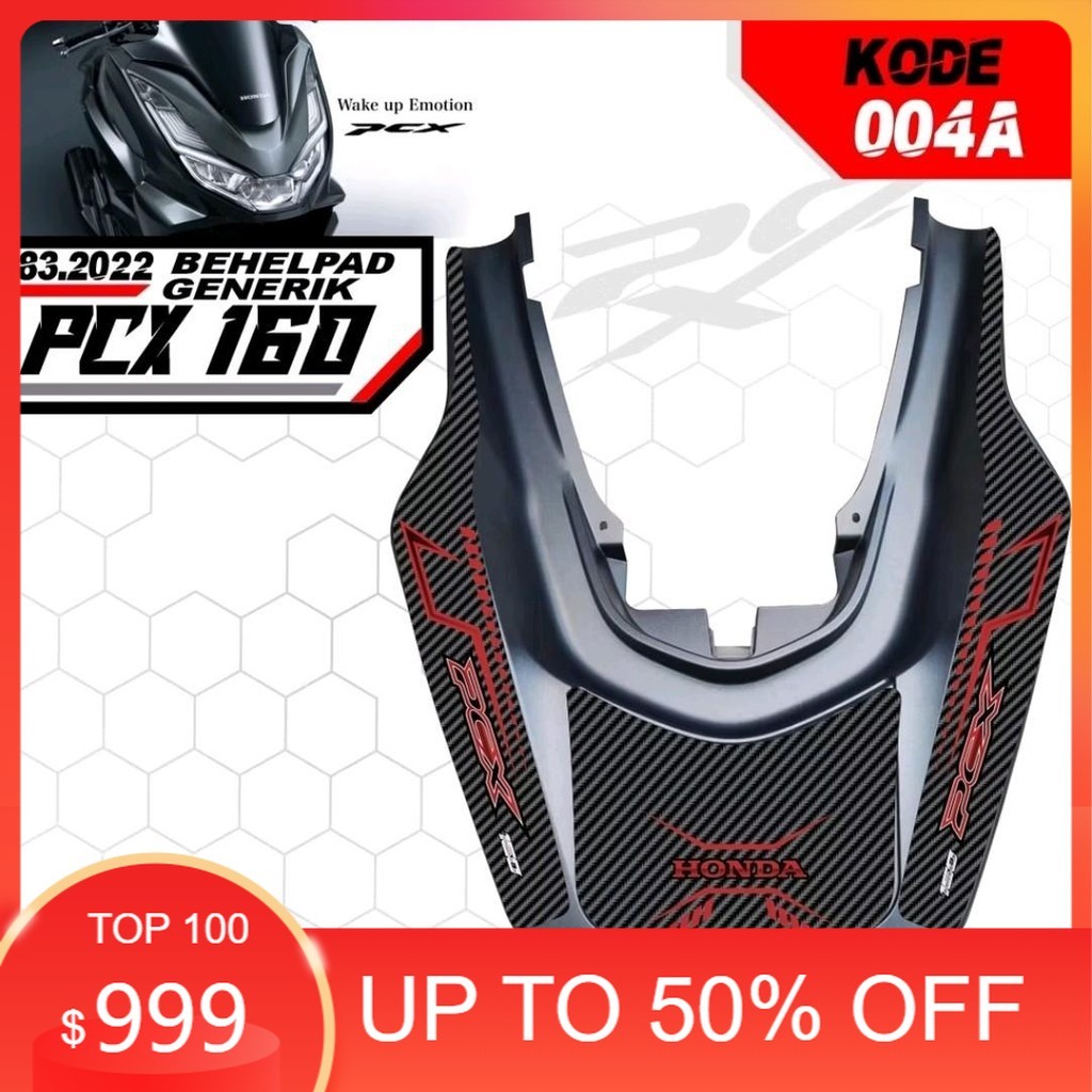 Sticker tankpad behel motor honda pcx 160 kode 004 keren Motorcycle