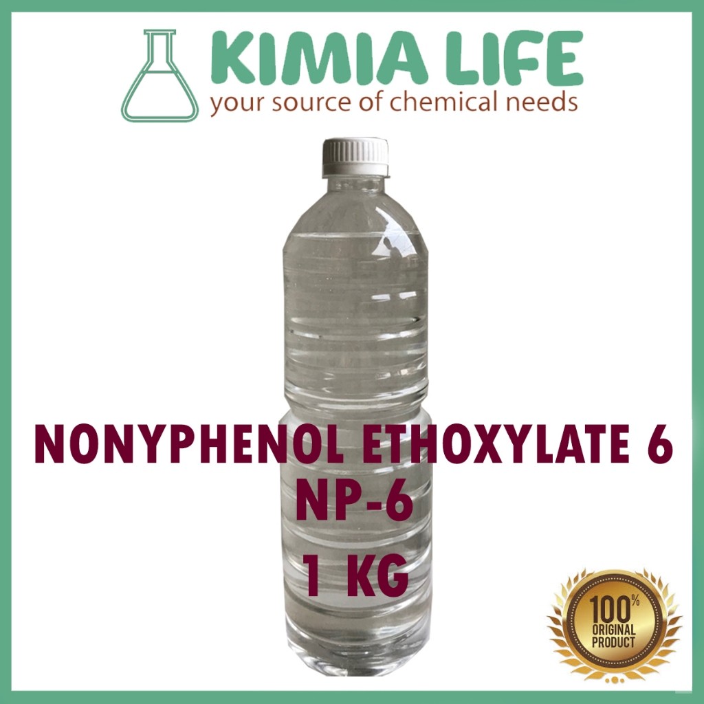 NP 6 / NP6 / Nonylphenol Ethoxylate 6 / Surfaktan Emulsifier 6 - 1 KG
