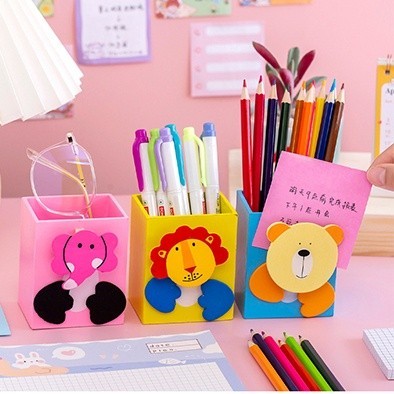 

Tempat Pensil Dan Pulpen Karakter Serbaguna Desktop Multifungsi Pen Holder 926