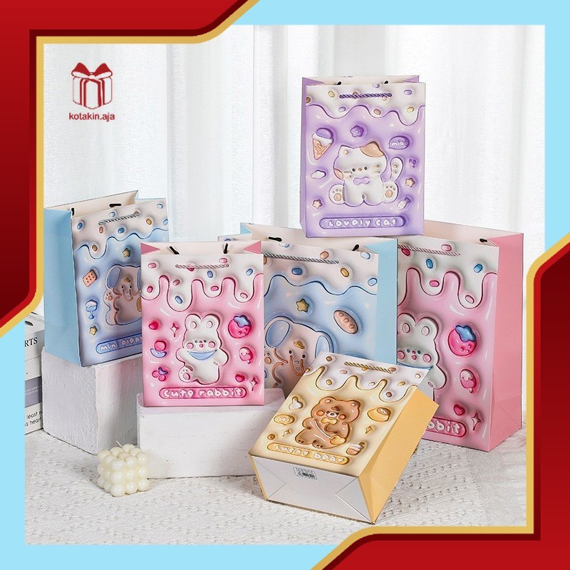 

Paper Bag Kado / Paper Bag Motif / Paper Bag Hampers / Paper Bag Souvenir / Tas Kado / Tas Hampers I AM01A3-AM04A3