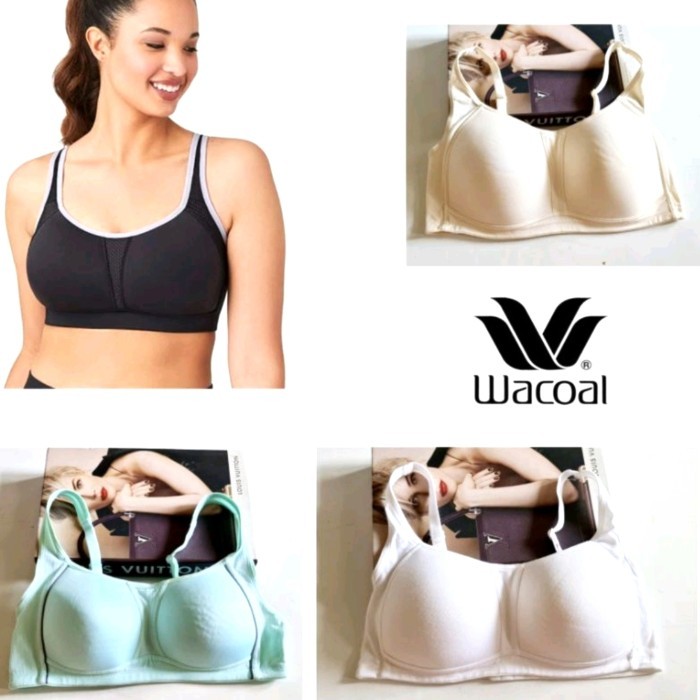 BRA LULUDI BY WACOAL ACTIVE SPORT TANPA KAWAT NON WIRE BH ( SORELLA