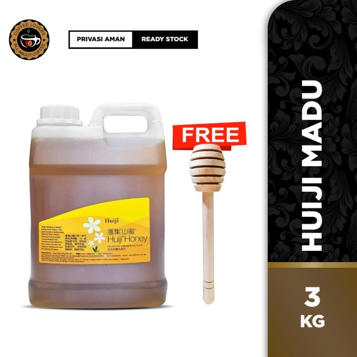 

Huiji Madu 3kg Madu Murni Asli Singapore (BPOM)