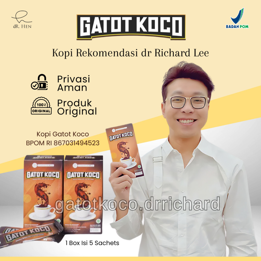 

Kopi Gatot Koco Original 100% Asli - Gatot Koco dr Richard Original | Privasi Aman