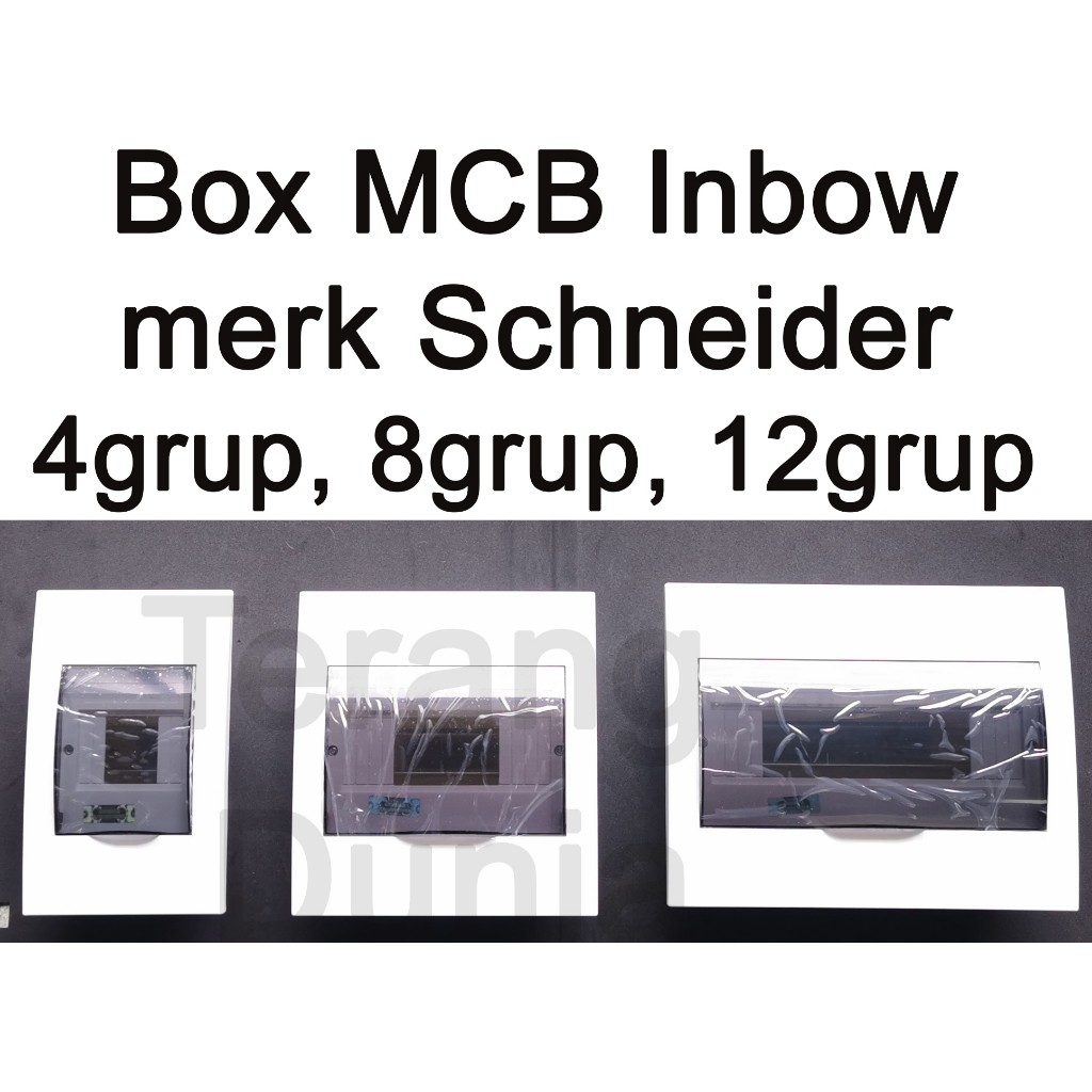 Box MCB Schneider 4group Box MCB Schneider 8group Box MCB Schneider 12group