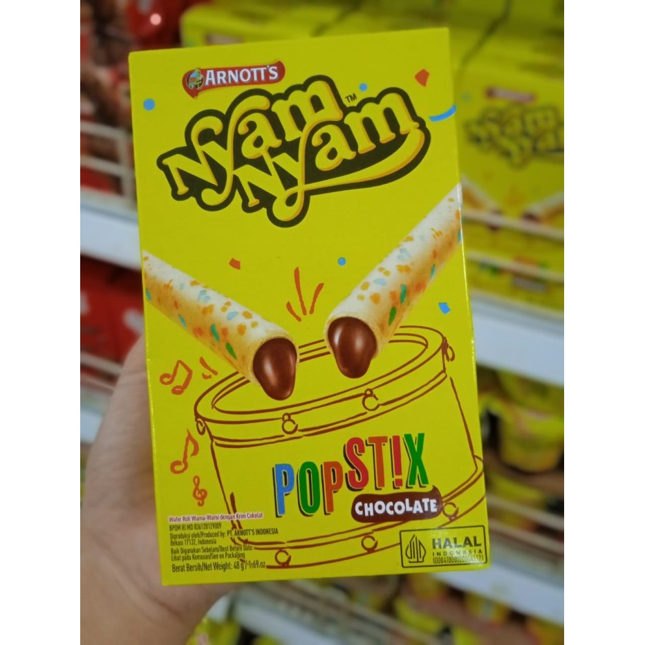 

NYAM NYAM 48Gram POPSTIX COKLAT
