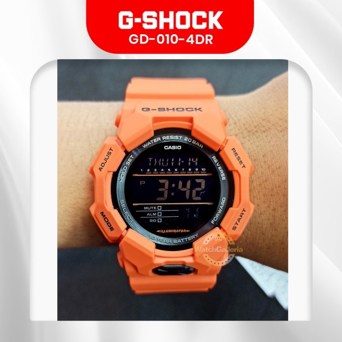 "V.NLN" - READY STOCK Jam Tangan Pria Casio G-shock GD-010-4DR GD-010-4D GD-010 Original Resmi