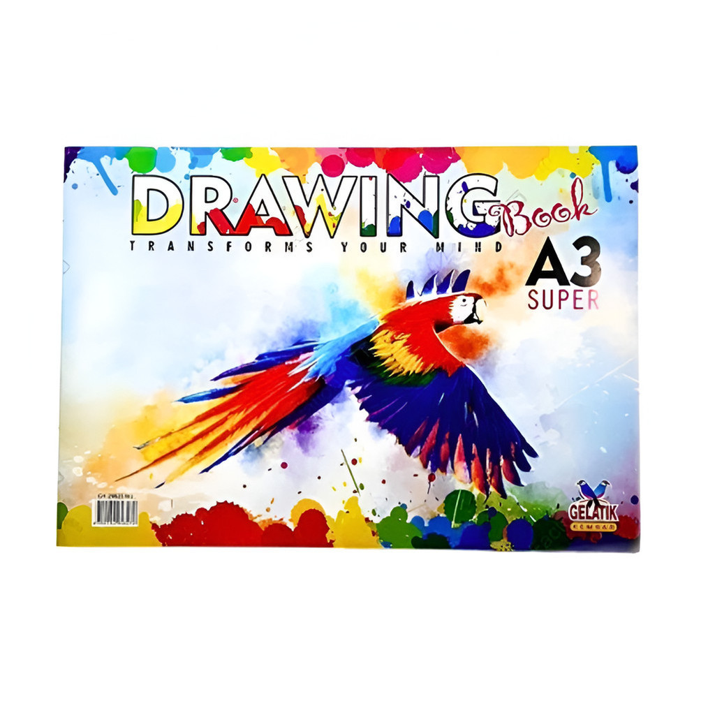 

Buku Gambar Gelatik Kembar A3 Super - Drawing Book A3 8 Lembar Murah Merk Gelatik