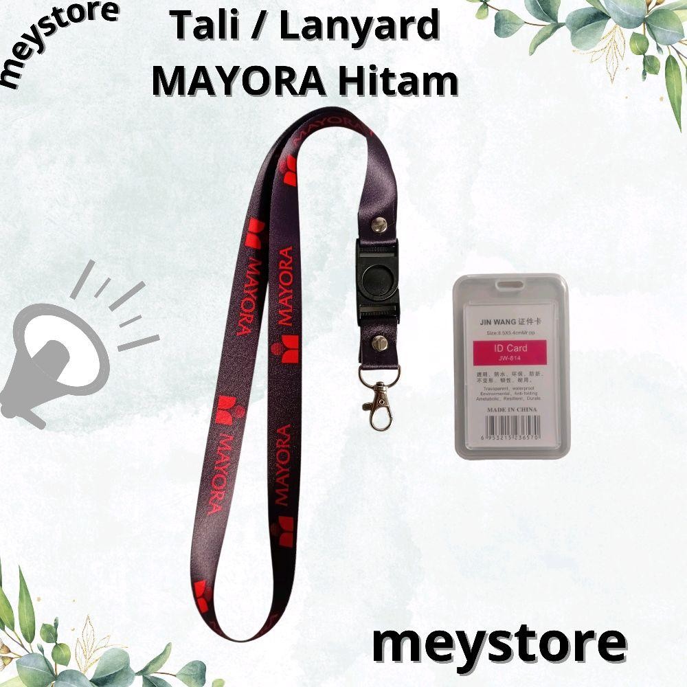 

Tali ID CARD / Lanyard MAYORA Hitam READY [STOCK MELIMPAH] Termurahhh Harga Grosir!