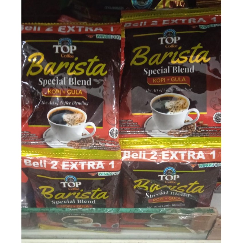 

Top Barista Blend Kopi+Gula 10S DIJUAL PER RENTENG