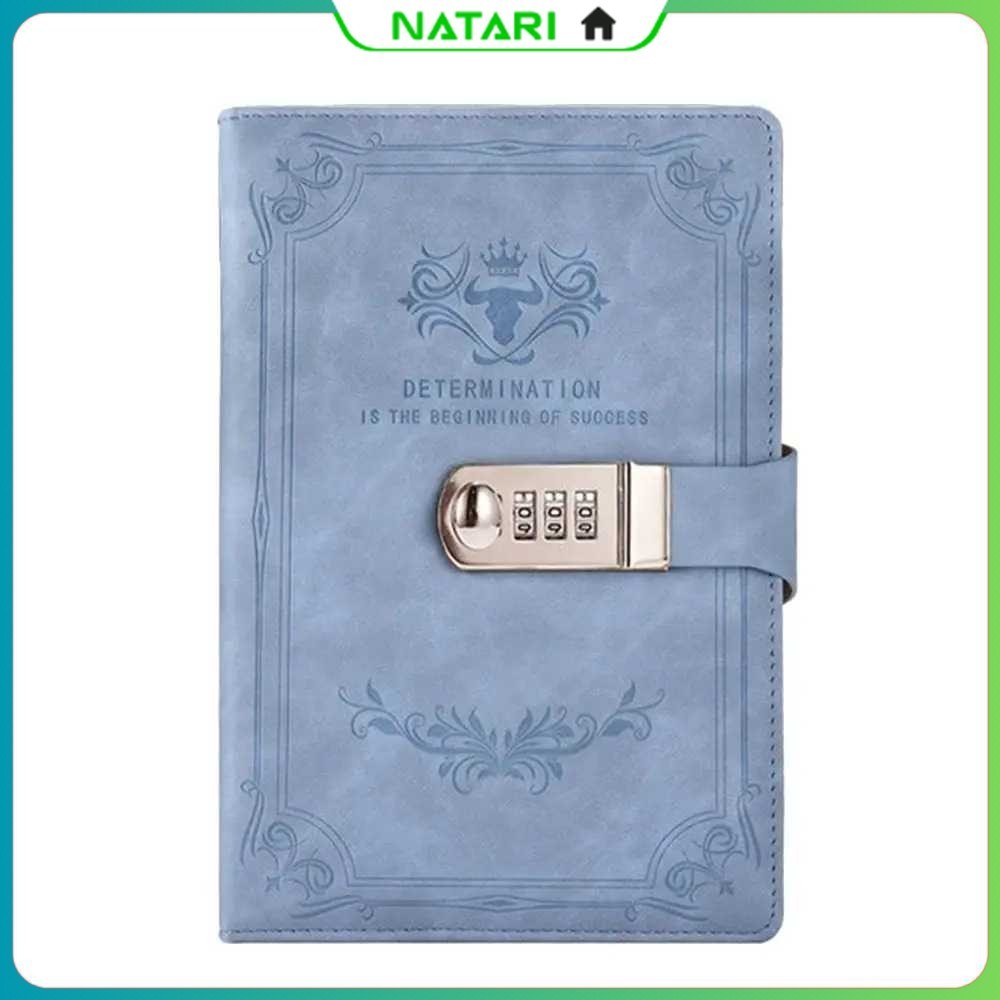 

TODDI Buku Jurnal Leather Determination A5 200 Halaman Grid with Lock - TDD3