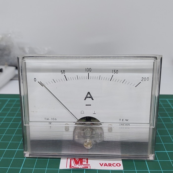 CH99 Panel meter 200ADC T.E.W JAPAN