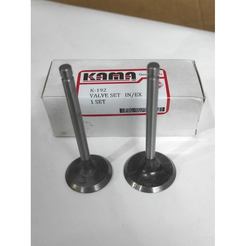 

192 Valve in ex Klep api minyak mesin pengerak dan genset solar 192F 192Fa Kipor kama krisbow yanmar silent 9200 amplas