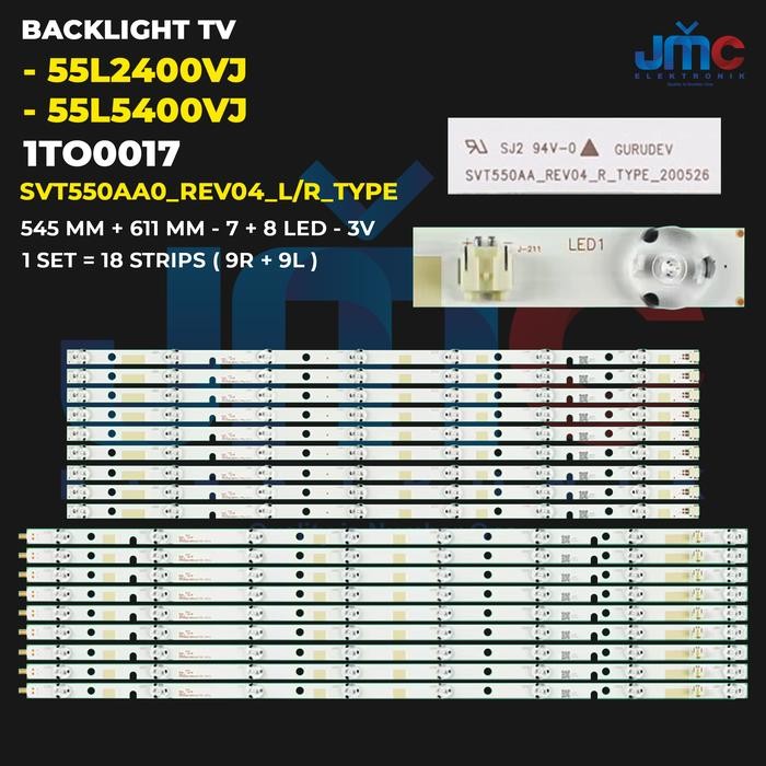 CT99 Backlight TV For 55 Inch 55L2400VJ 55L5400VJ