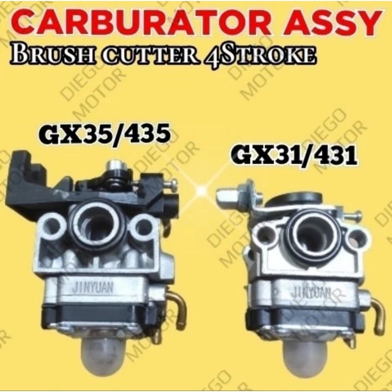 

Carburator karburator Mesin Potong Rumput sprayer pompa hama 4 Tak Semprot Hama 4 tak Gx35 Gx43 Honda Bg431 Bg435 BG 439 GX31 BG431 amplas
