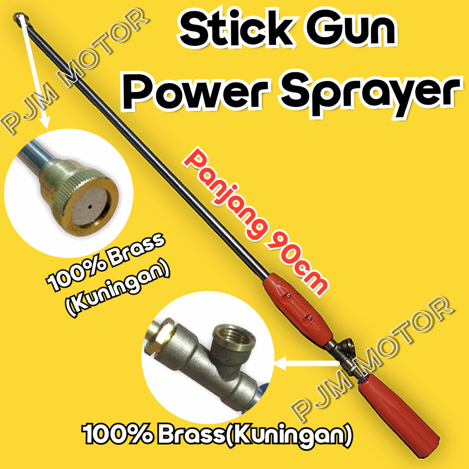 

90cm Gun stik doorsmeer Mesin power sprayer steam stim cuci motor sanchin amplas