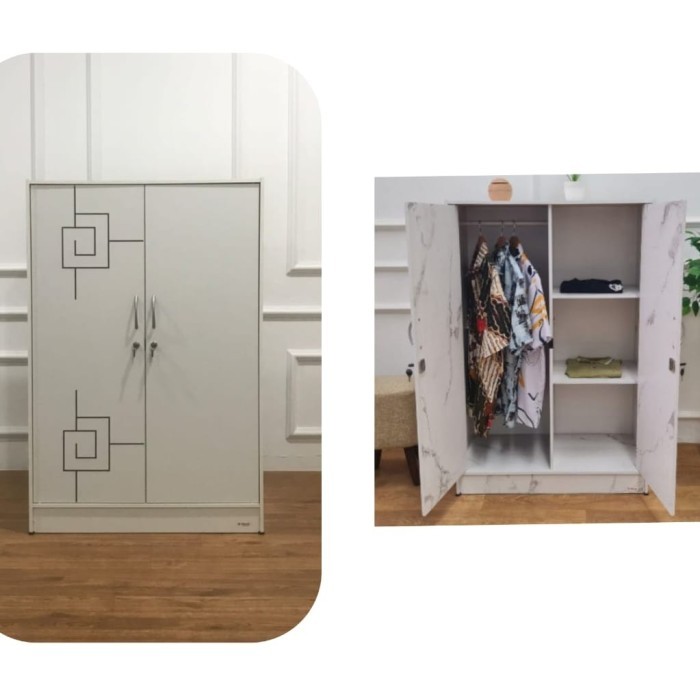 LEMARI PAKAIAN ANAK HAMBALAN MINIMALIS RAK BAJU SEDERHANA RAK BAJU BL - Rak dan gantung