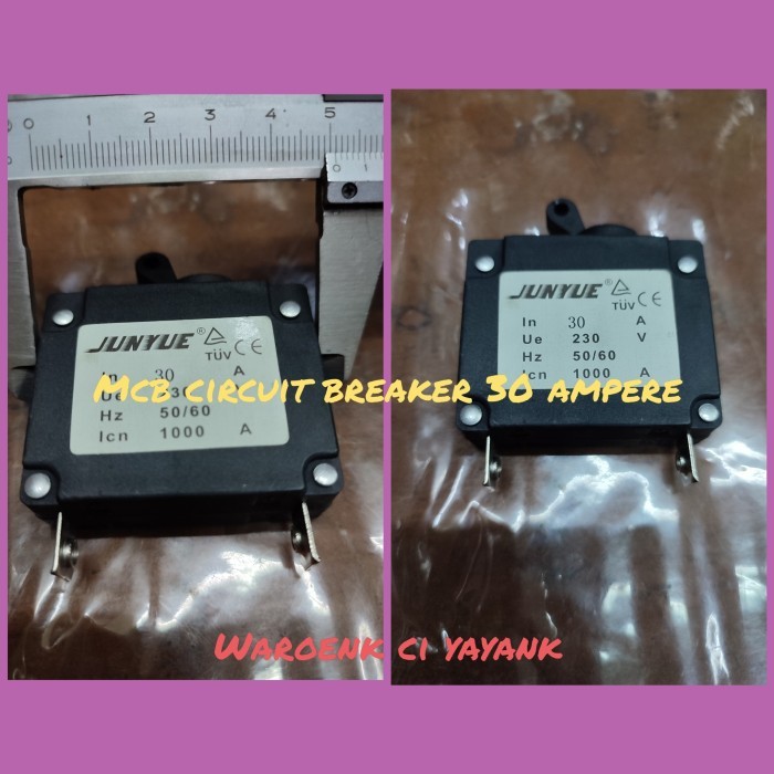 MCB CIRCUIT BREAKER GENSET 5000 WATT ( 30 AMPERE)