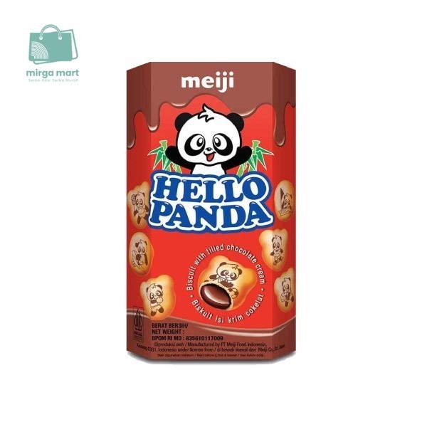 

HELLO PANDA CHOCOLATE BISCUIT 42 GR mirga mart