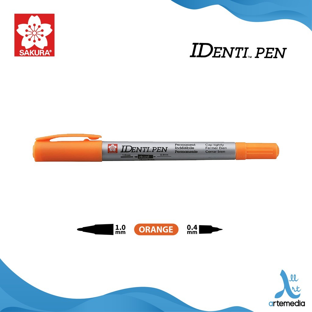 

Gramedia Surabaya - Sakura IDenti Pen Dual Point Permanent Marker /XYK-T5