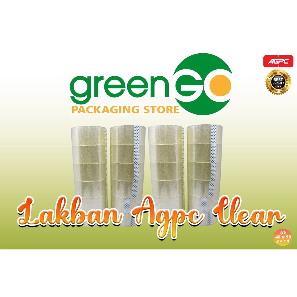

[LW] LAKBAN BENING CLEAR 48MM X 90 YARD TAPE CLEAR BENING TRANSPARANT LAKBAN PACKING KARDUS BARANG