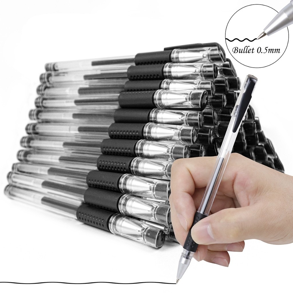 

Pulpen Gel Tinta Hitam Biru Merah Isi Ulang Warna 0.5mm Pulpen Bolpoin Perlengkapan Sekolah Kantor Perlengkapan Sekolah B046