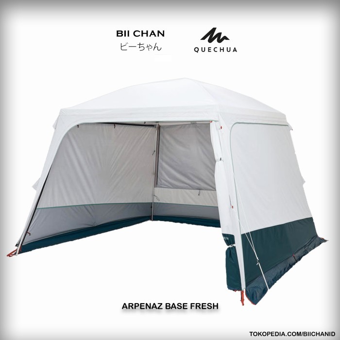 Tenda camping Arpenaz Base Fresh Untuk Keluarga - 10 Orang