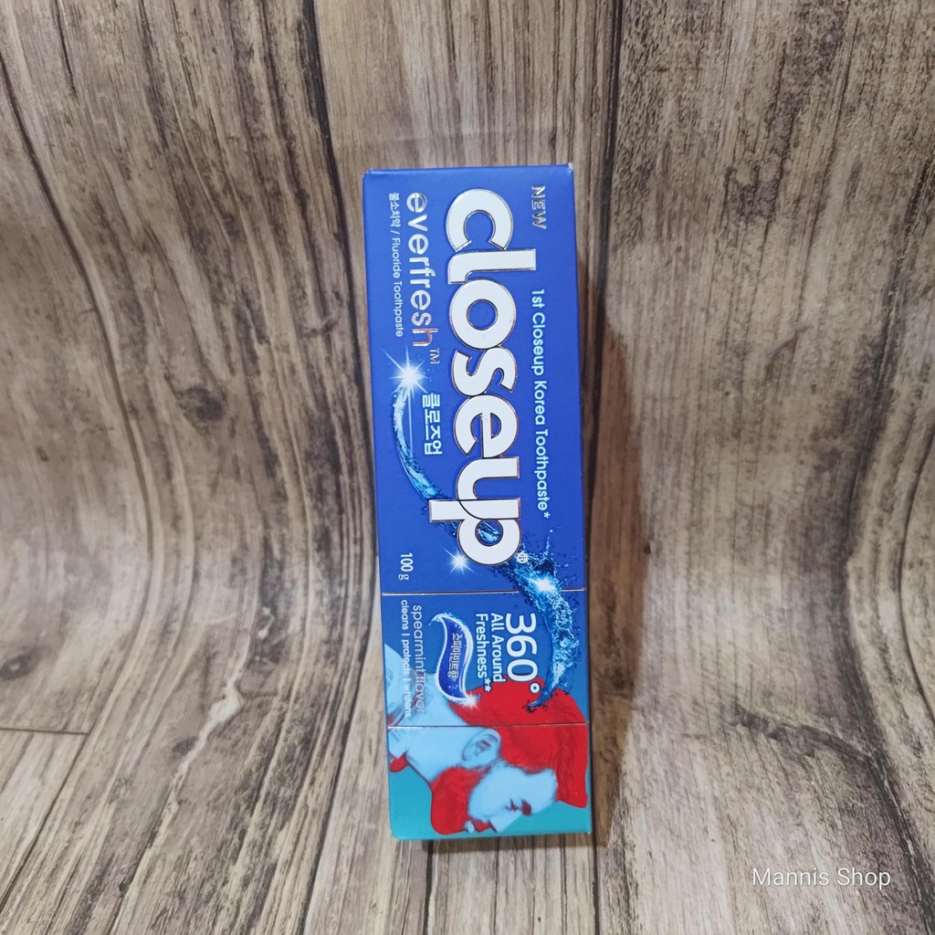 close up pasta gigi Korea toothpaste everfresh spearmint - odol 100gr