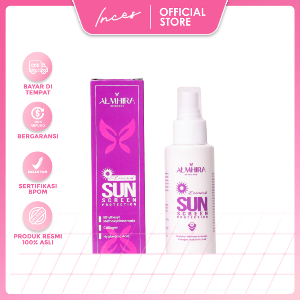 INCES - Almahira Skincare Sunscreen Protection Essential 60ml