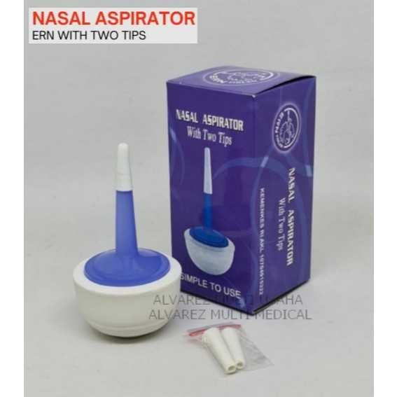Nasal Aspirator ERN / Nose Cleaner / Dilii / Alat Sedot Lendir / Silikon Delee / New Born Aspirators