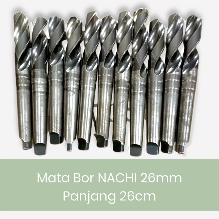 mata bor nachi 26mm taper bekas