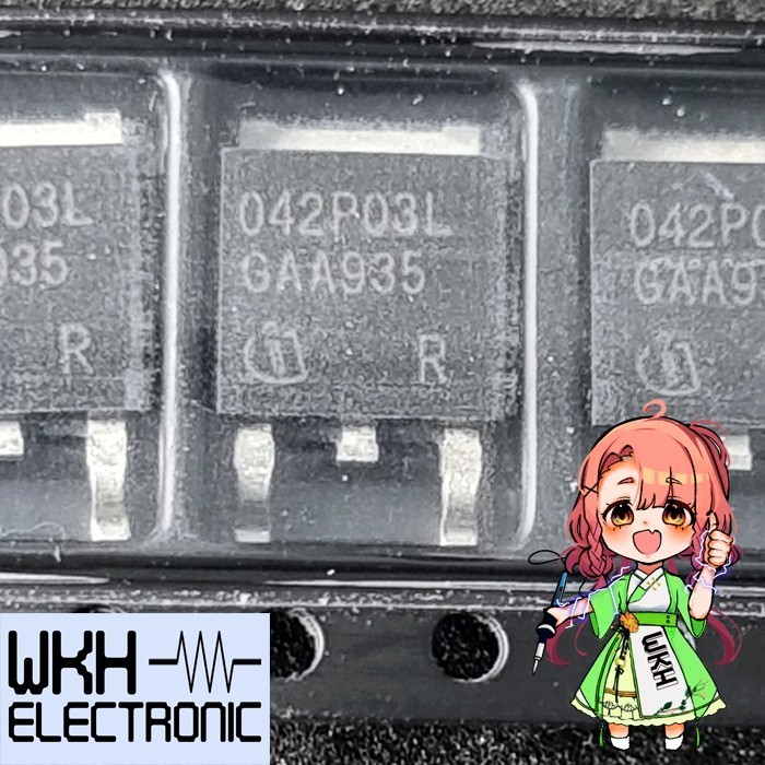 EWR27 IPD042P03L3G 042P03L P-FET power mosfet p-ch 70A -30V OptiMOS Okl Chip