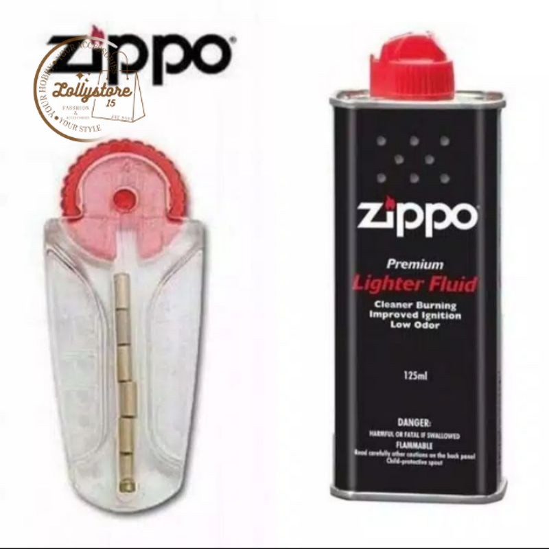 minyak Zippo / batu Zippo / Minyak zippo + Batu Zippo TERMURAH KOREK CAMPING