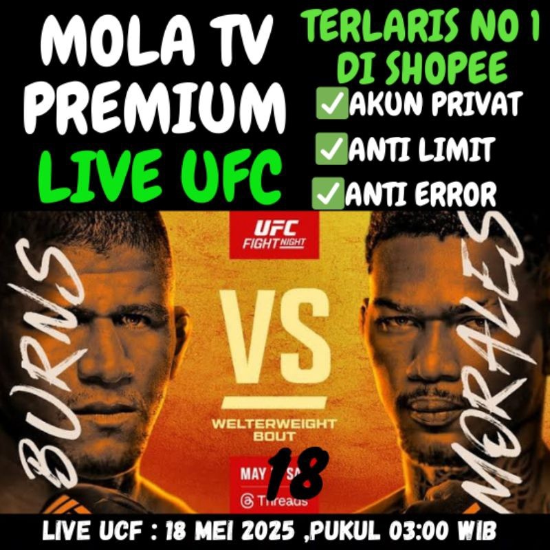 MOLA TV PREMIUM EXP 31 MEI 2025