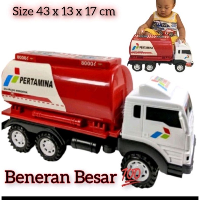 Mainan Mobil Anak Mainan Mobil Tangki Pertamina Ukuran Besar Mainan Mobil Molen Pertamina