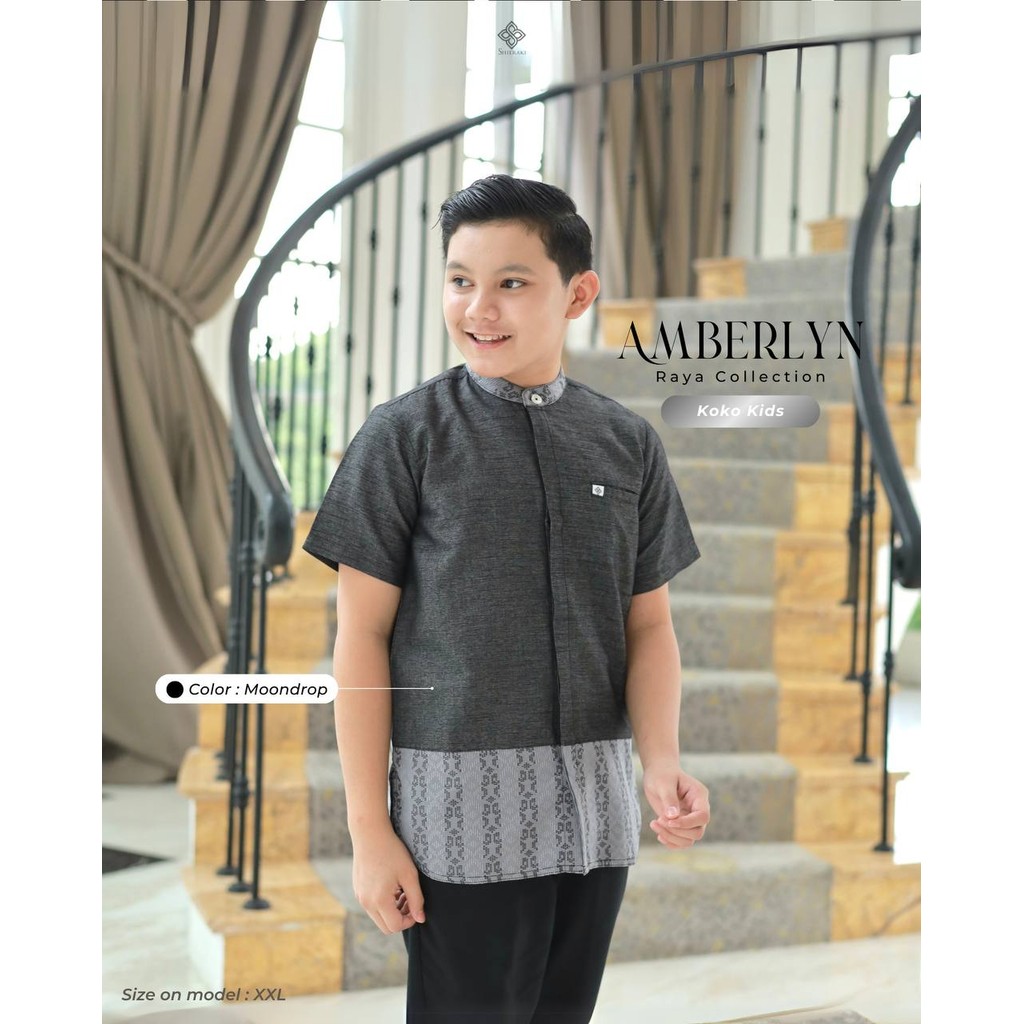 Amberlyn Koko Koko Kids mix motif tenun premium