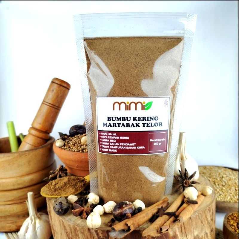 

Bumbu Kering Martabak Telor 250 gr Khas Lebaksiu