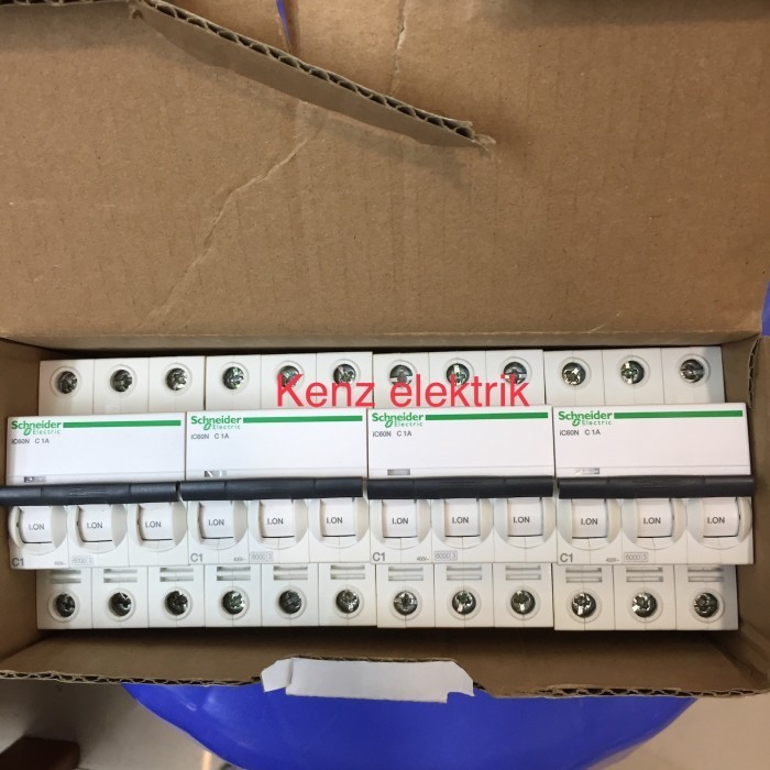 Mcb ic60n 3p 1a schneider