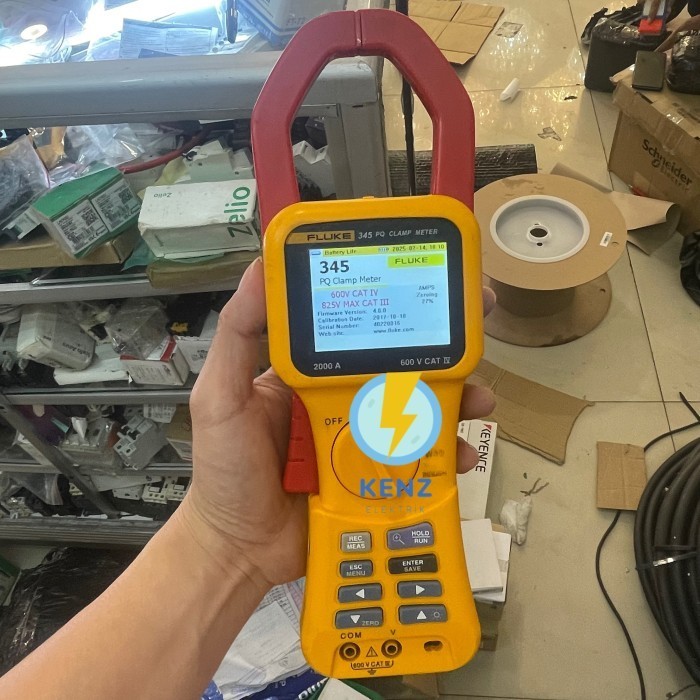 FLUKE 345 PQ CLAMP METER TANG AMPERE