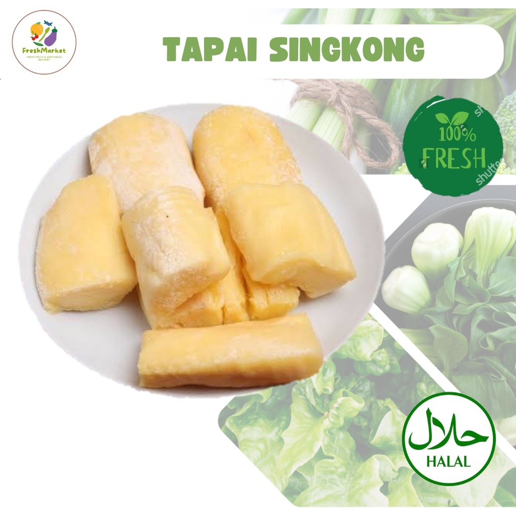

Tape Tapai Singkong Mentega Manis Segar 1kg Sayurinstant