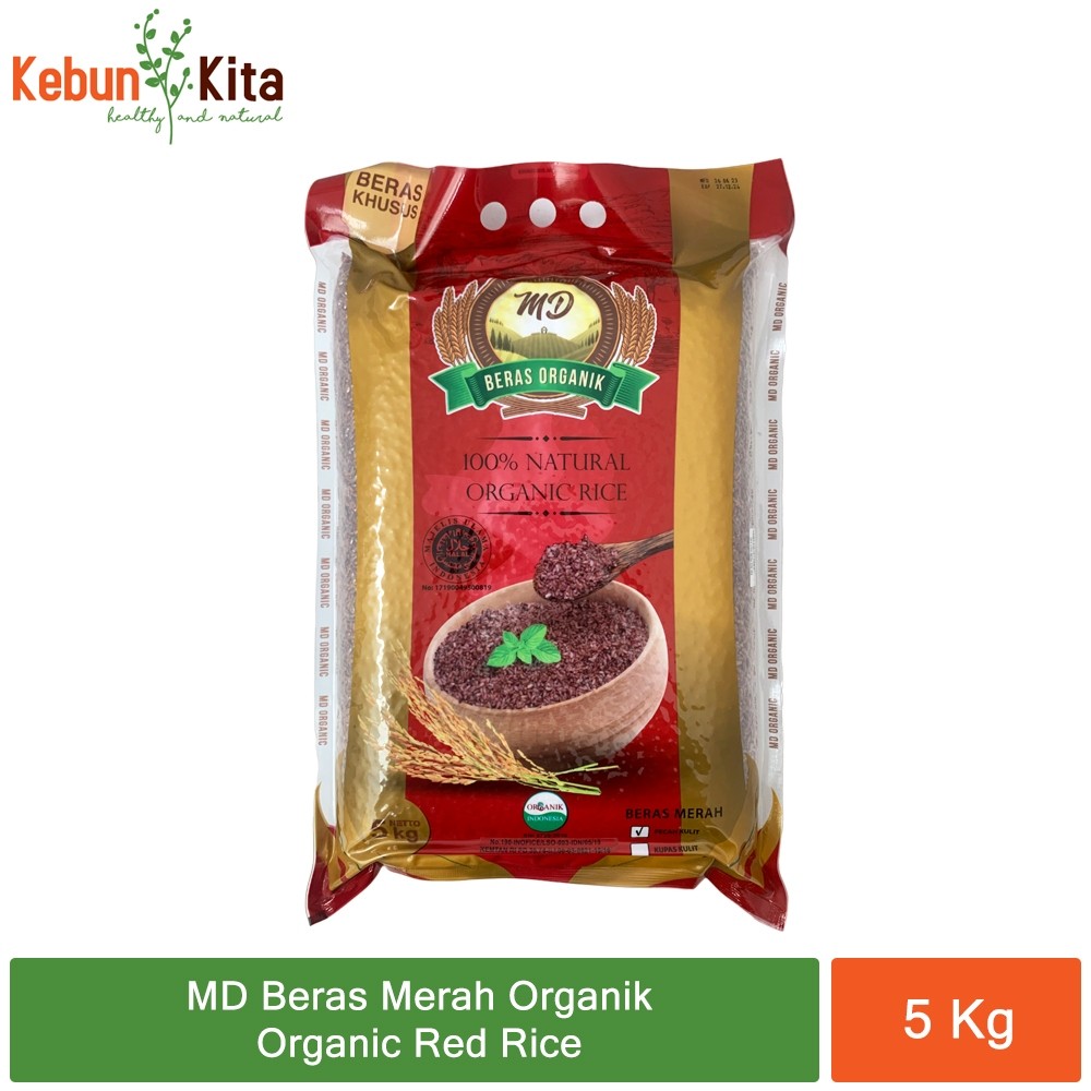 

MD Organic Red Rice - Beras Merah Organik 5 Kg