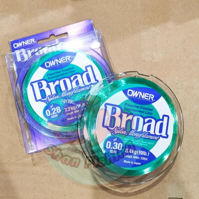 Senar Owner Broad 300M Original Made In Japan - 29lb - 0.40mm