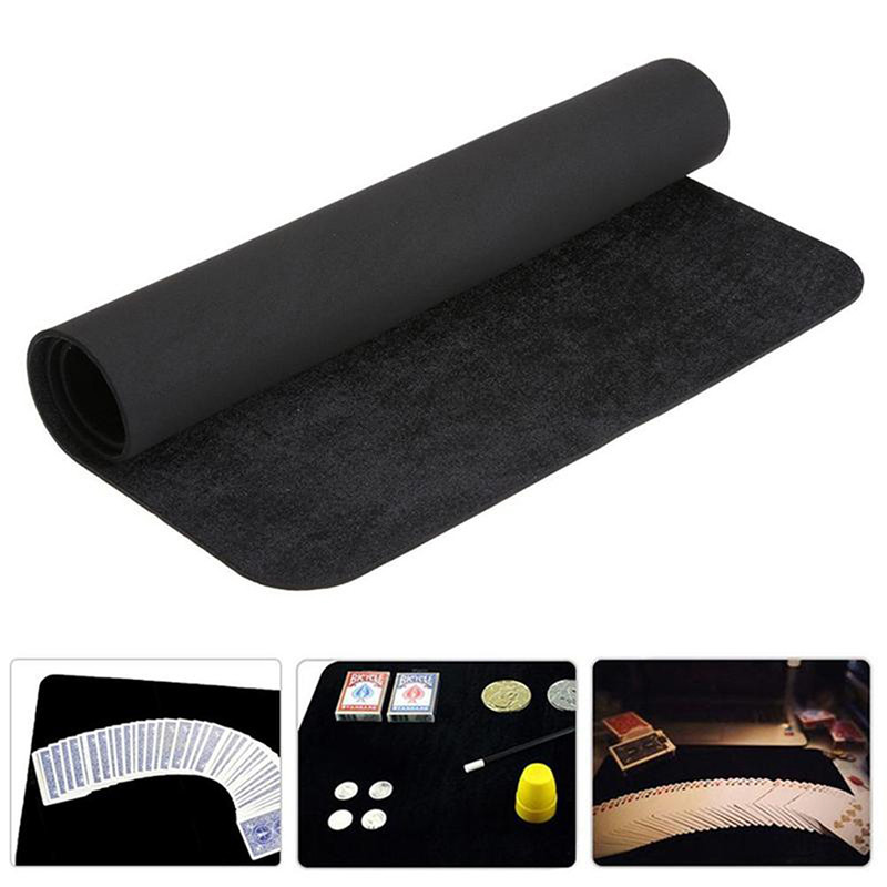 

Large Card Mat (60X40CM) Professional Card Mat Magicians Matt Pad Mat Card Tricks Magia Props Gimmick Magician Accessories