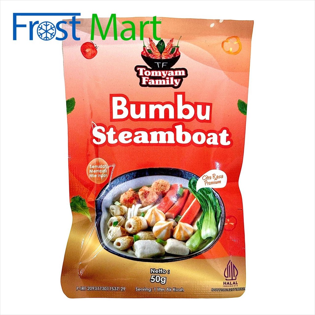 

Bumbu Steamboat Instan 50Gr Merk Tomyam Family