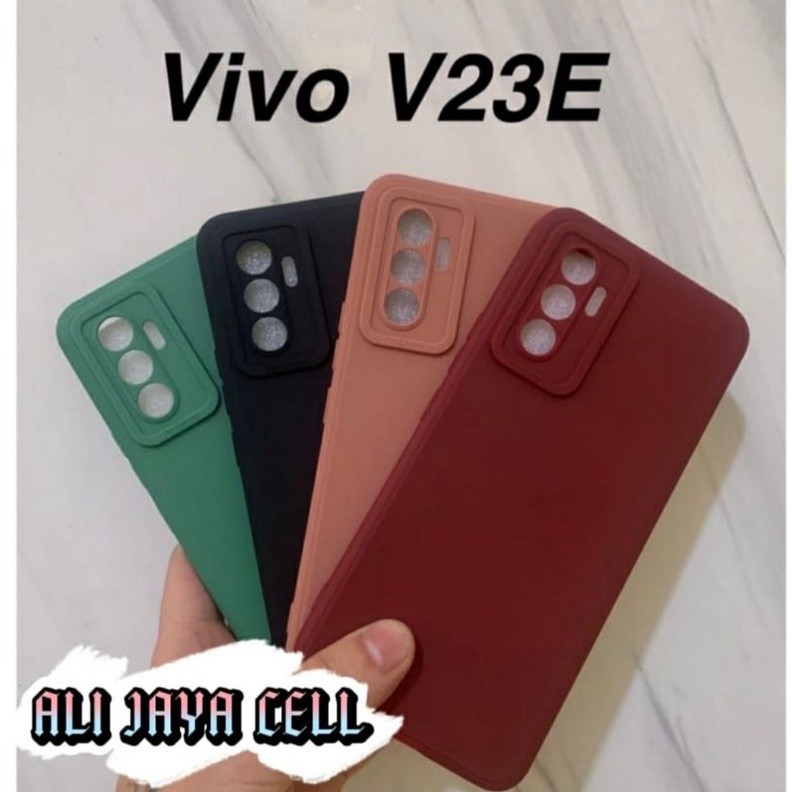 VIVO V23E -SOFTCASE/CASE PRO CAMERA/MACARON HP VIVO V23E BAHAN BGUS
