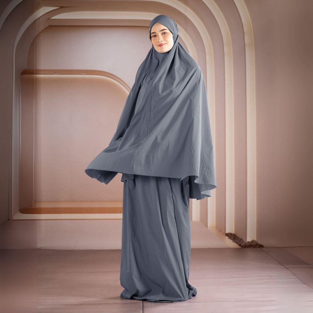 Heylocal Softure Travel Prayer Set  | Mukena Wanita Dewasa