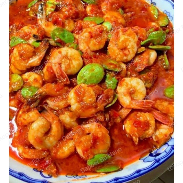 

Udang Balado Campur Pete Untuk Porsi 5 Orang // Sambal Udang.