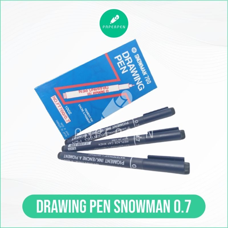 

(SN.ATK) Drawing Pen Snowman 0.7/Bulpoin Snowman